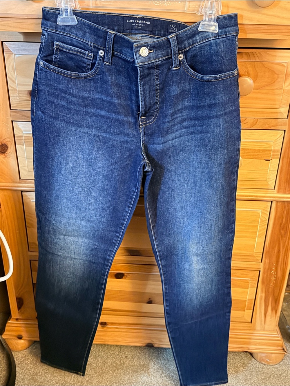 Lucky Brand Mid-Rise Ava Skinny Jeans